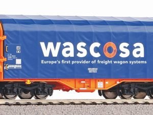 Piko 58991 - Carro tipo Shimmns WASCOSA per trasporto coils - H0