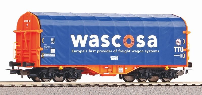 Piko 58991 - Carro tipo Shimmns WASCOSA per trasporto coils - H0