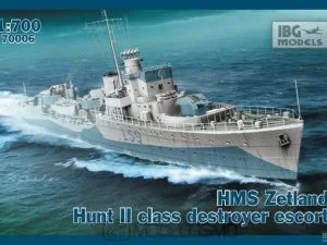 70006 IBG Models 70006 - HMS Zetland Hunt II, class destroyer escort - 1:700