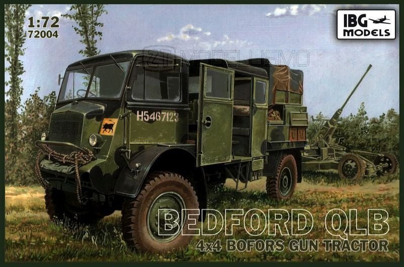 IBG Models 72004 - Bedford QLB 4x4 Bofors gun tractor - 1:72