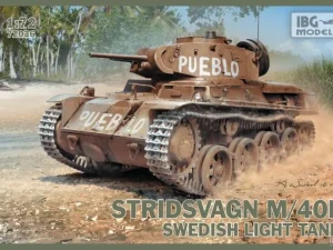 IBG Models 72036 - Stridsvagn M/40L Swedish light tank - 1:72