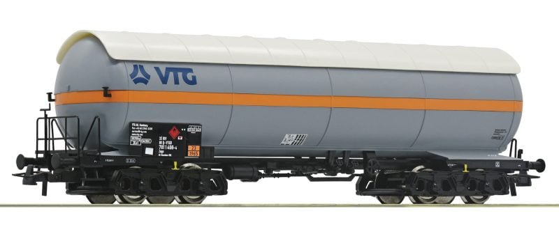 Roco 76973.B - Carro Cisterna tipo Zags VTG per trasporto gas - H0