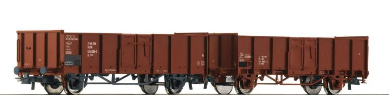 Roco 77035 - Set di due carri tipo E DR - H0