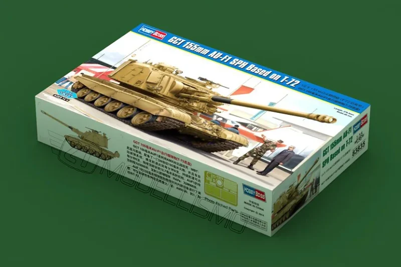 Hobby Boss 83835 - Gct 155mm Au-f1 Sph Based On T-72 - 1:35