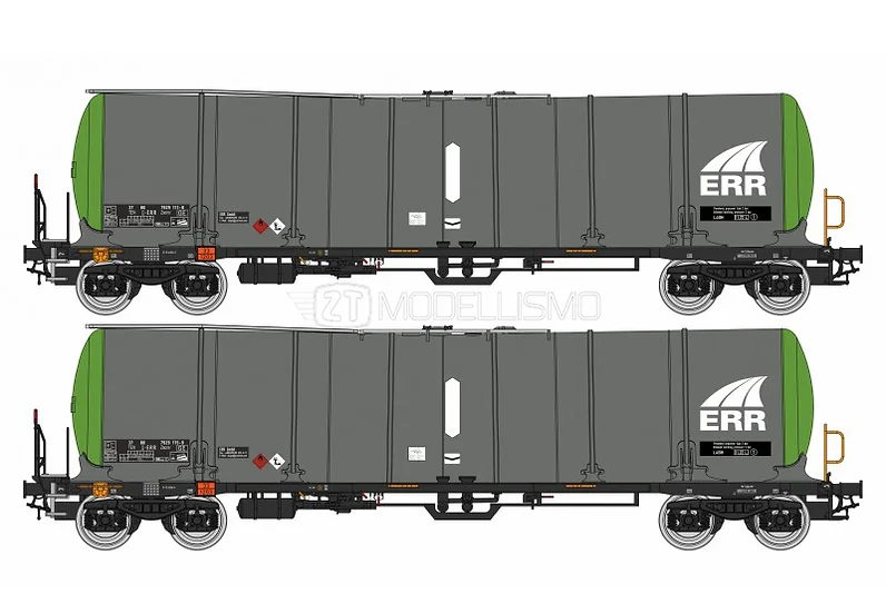 IGRA 96110015 - Set due Cisterne Zacns 98'' "ERR" - H0