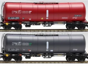 IGRA 96210003 - Set 2 cisterne Zacns 88'' Rail-co - H0