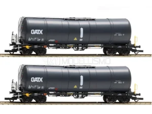 IGRA 96210013.1/2 - Set 2 cisterne Zacns 88 GATX - H0