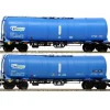 IGRA 96210015 - Set 2 cisterne Zacns "RTI Wagon" + "JET A1" - H0