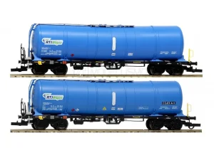 IGRA 96210015 - Set 2 cisterne Zacns "RTI Wagon" + "JET A1" - H0