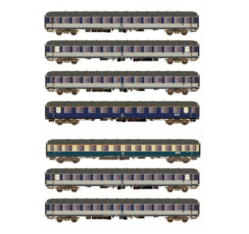 HobbyTrain H43042 + H43044 - Set1 D1248 Dolomiten Express + Set2 D1248 Dolomiten Express - H0