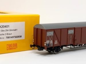 Exact - Train EX20401 - Carro merci chiuso Gbs, DB - H0