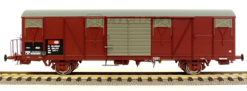 Exact - Train EX20434 - Carro merci chiuso tipo Gbs, SBB - H0