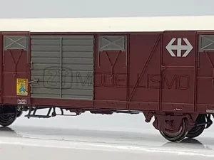 Exact - Train EX20456 - Carro a due assi Gbs, SBB-EUROP - H0