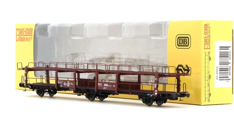 Exact - Train EX20552 - Carro trasporto auto tipo OFFs BROEKMAN MOTORSHIPS - H0