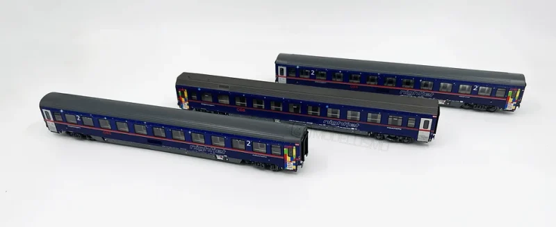 PI9714 - Set 3 pezzi NightJet "Europride" - H0
