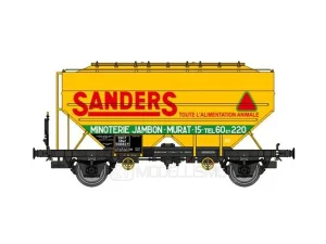 REE Modeles WB629 - Carro cereali “Sanders”, SNCF - H0