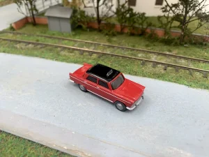 Blackstar BS00044 - Fiat 1800 "TAXI", rosso - H0