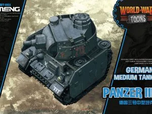 005 World War Toons - WWT-005 - German Medium Tank Panzer III