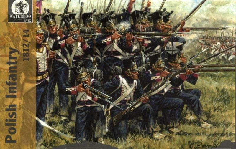 Waterloo 1815 AP 008 - POLISH INFANTRY 1812/1814 - 1:72