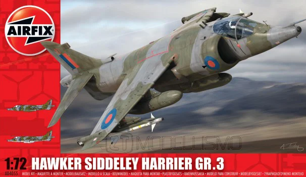 Airfix A04055 - Hawker Siddeley Harrier Gr.3 - 1:72