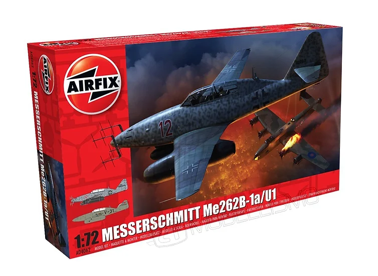 Airfix A04062 - Messerschmitt Me262B-1a/U1 - 1:72