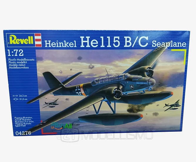 Revell 04276 - Heinkel Hell5 B/C Seaplane - 1:72