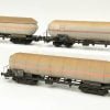 2T Modellismo 2TAC45094 - Set tre carri tipo Zagkk per trasporto gas FS sporcati - modelli base ACME - H0