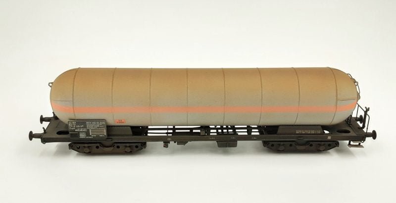 2T Modellismo 2TAC45094 - Set tre carri tipo Zagkk per trasporto gas FS sporcati - modelli base ACME - H0