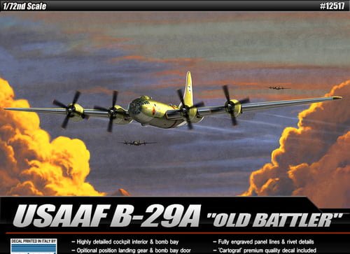 Academy 12517 - USAAF B-29 'Old battler' - 1:72
