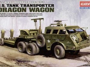 Academy 13409 U.S. TANK TRANSPORTER DRAGON WAGON - 1:72