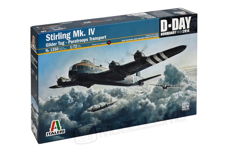Italeri 1350 - Stirling Mk.IV - 1:72