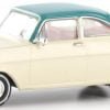 Brekina 20328 - Opel Kadett A Coupé bianco - H0