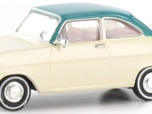Brekina 20328 - Opel Kadett A Coupé bianco - H0