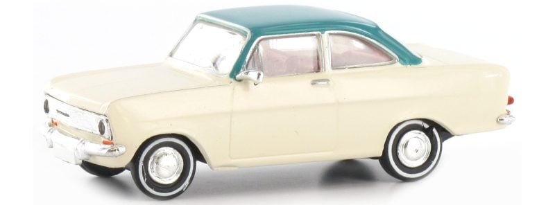 Brekina 20328 - Opel Kadett A Coupé bianco - H0