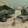 Italeri 229 - 250 gal.s Tank Trailer - M101 Cargo Trailer - 1:35