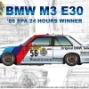 Hobby NuNu 24017 - AUTO BMW M3 E30 WINNER SPA 1988 - 1:24