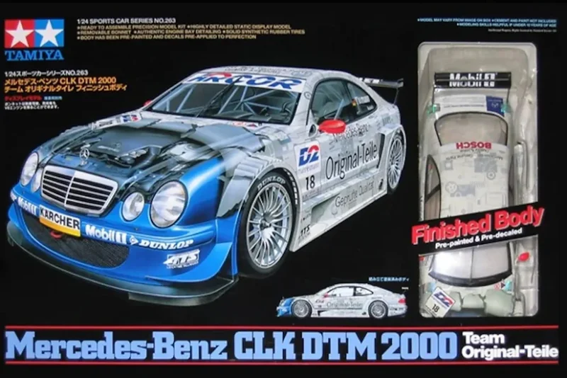 Tamiya 24263 - Mercedes-Benz CLK DTM 2000 - 1:24