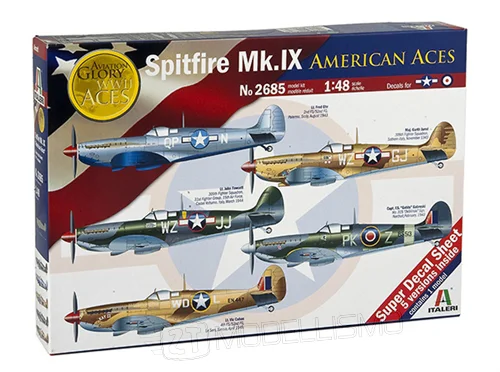 Italeri 2685 - Spitfire Mk.IX “American Aces”- 1:48