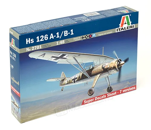 Italeri 2701 - Hs 126 A-1/B-1 - 1:48