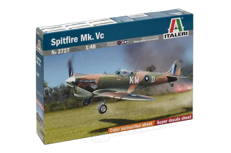 Italeri 2727 - Spitfire Mk.Vc - 1:48