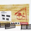 ACME 30014 - Due coppie di cancelli - H0