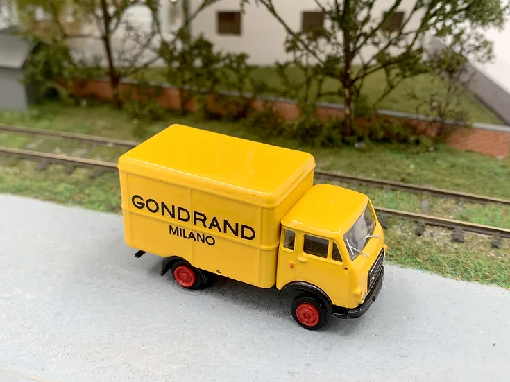 Brekina 34604 .H - Autocarro OM 'Lupetto' "Gondrand" - H0