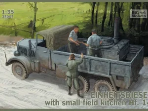 IBG Models 35007 - Camion Einheitsdiesel con cucina da campo - 1:35