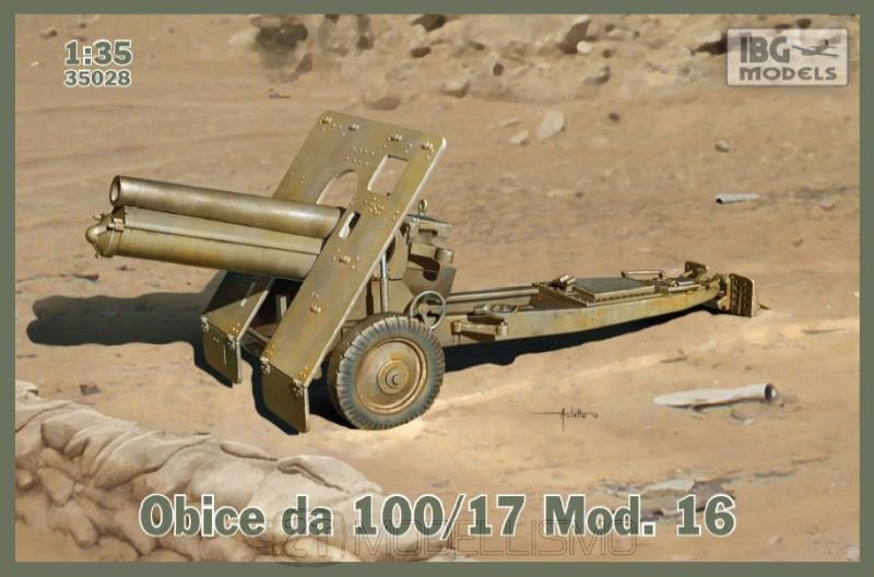 IBG Models 35028 - Obice da 100/17 do. 1916 - 1:35