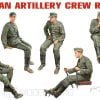 MiniArt 35040 - GERMAN ARTILLERY CREW RIDERS - 1:35