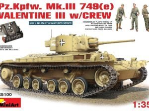 MiniArt 35100 - Pz.Kpfw. Mk.III 749(e) VALENTINE III w/CREW - 1:35