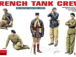 MiniArt 35105 - FRENCH TANK CREW - 1:35