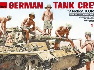MiniArt 35141 - GERMAN TANK CREW “AFRIKA KORPS” - 1:35