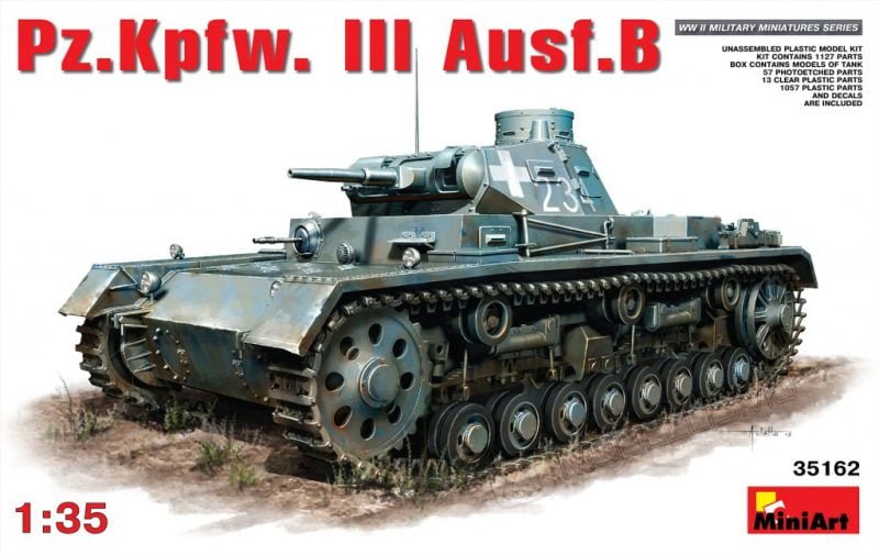 MiniArt 35162 - Pz.Kpfw.III Ausf.B - 1:35