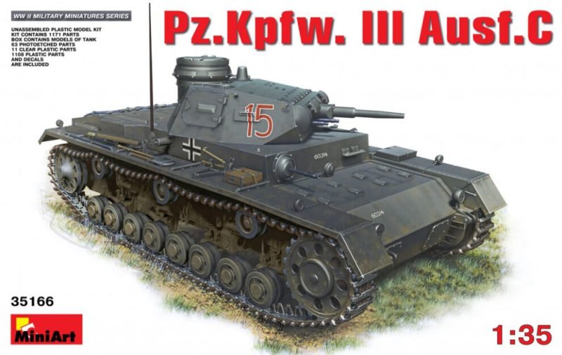 MiniArt 35166 - Pz.Kpfw.III Ausf.С - 1:35